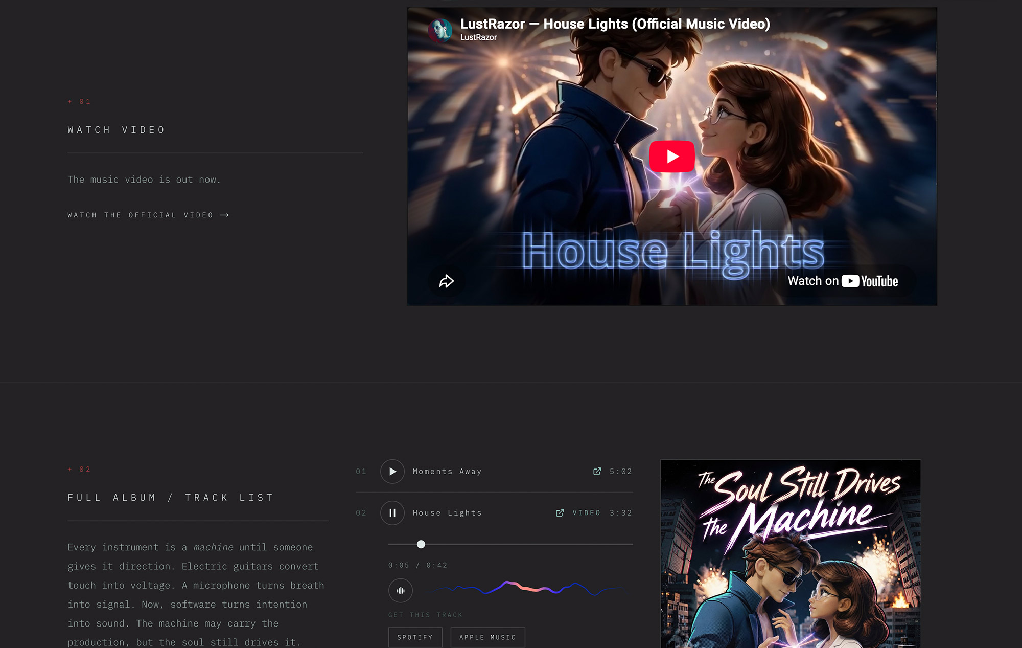 Screenshot of LustRazor